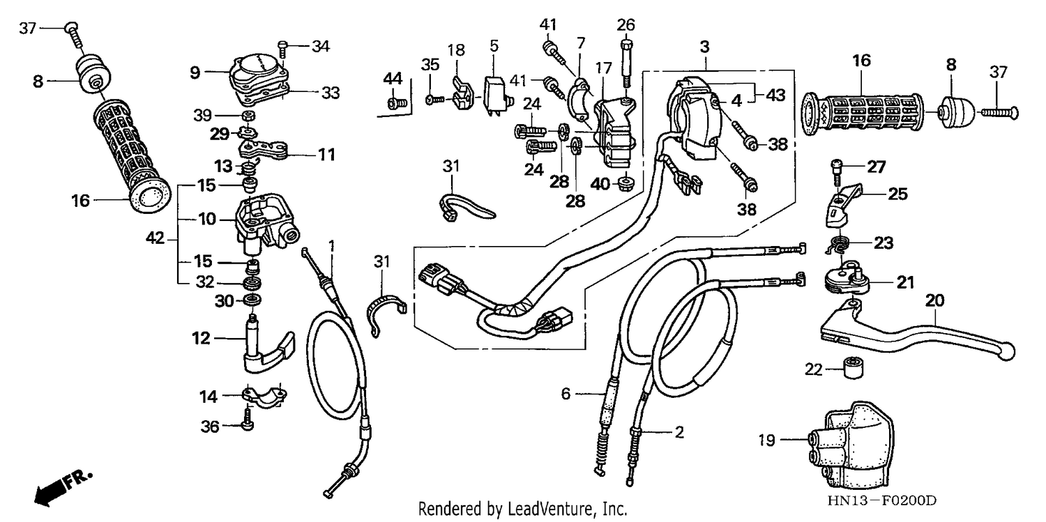 HANDLE LEVER/SWITCH/CABLE