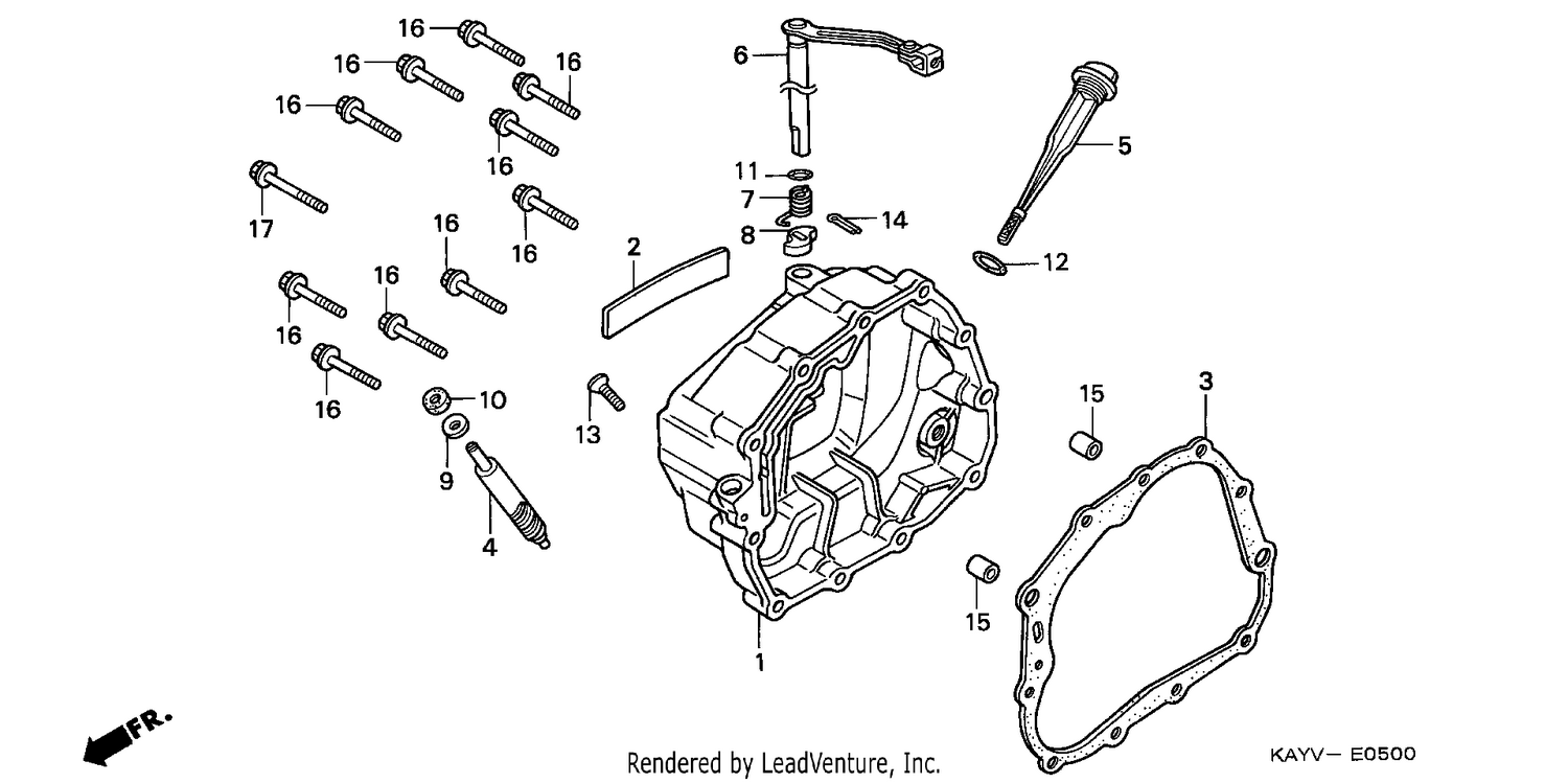 RIGHT CRANKCASE COVER
