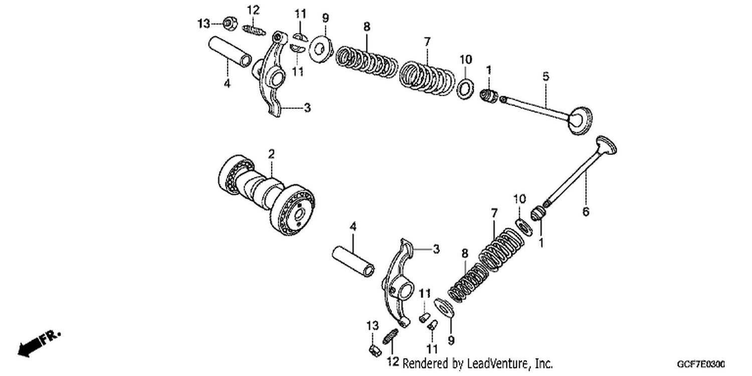  CAMSHAFT/VALVE