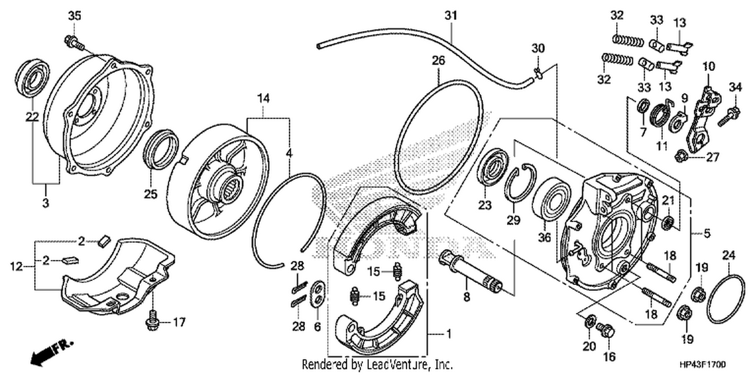  REAR BRAKE PANEL