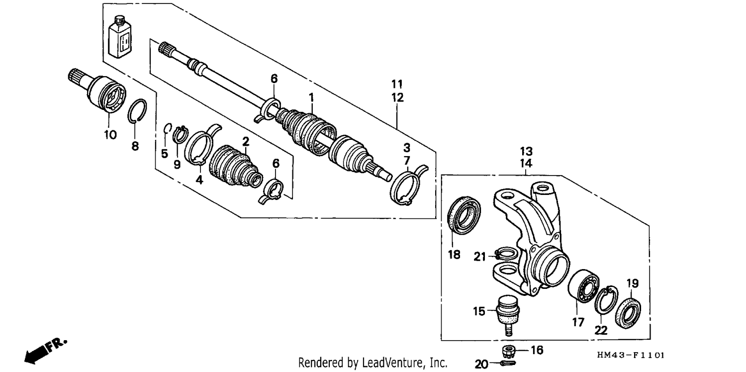 KNUCKLE (4WD)