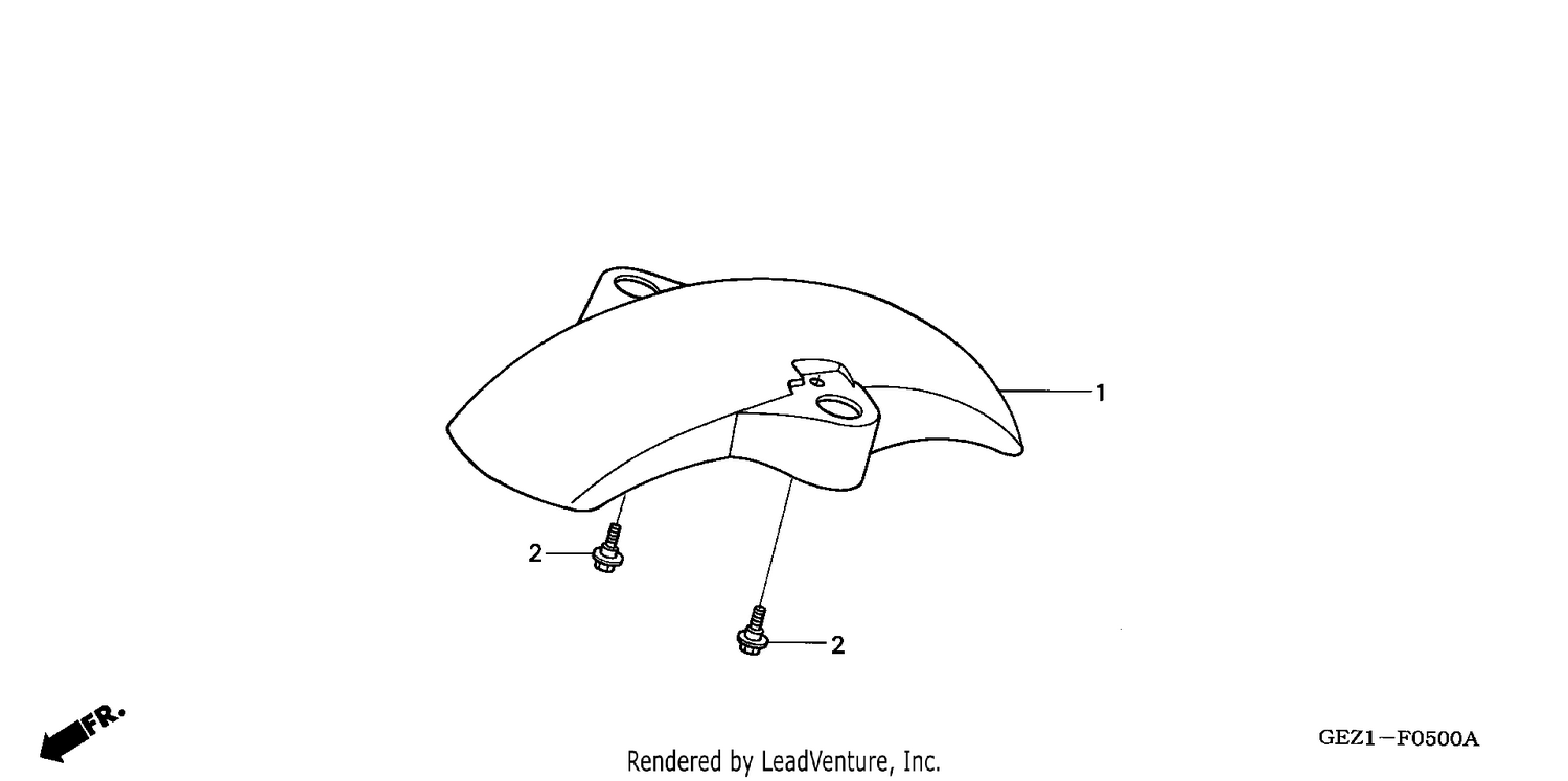 FRONT FENDER