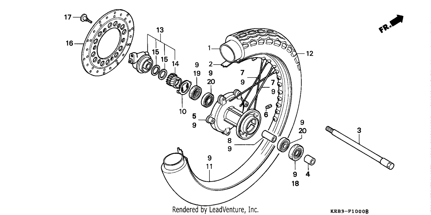 FRONT WHEEL
