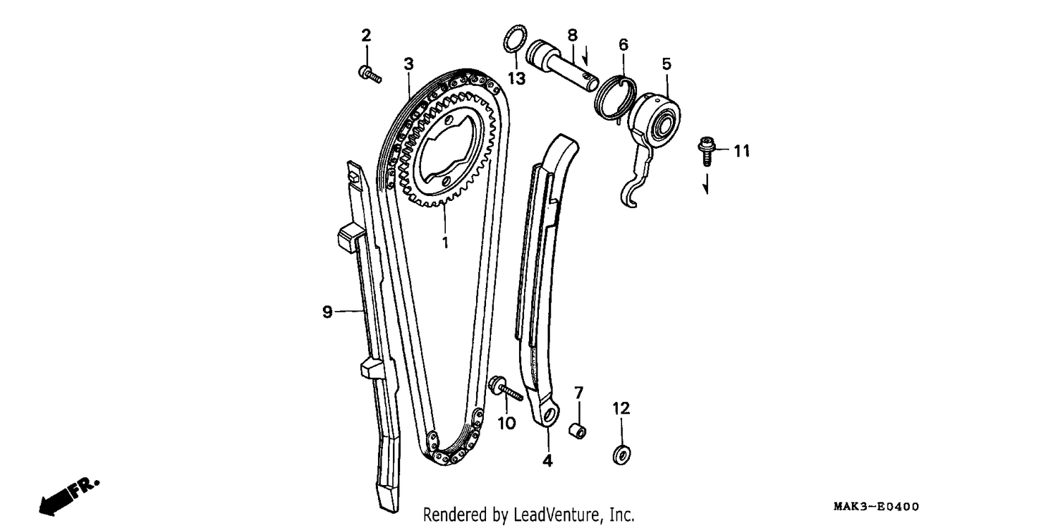 CAM CHAIN/TENSIONER
