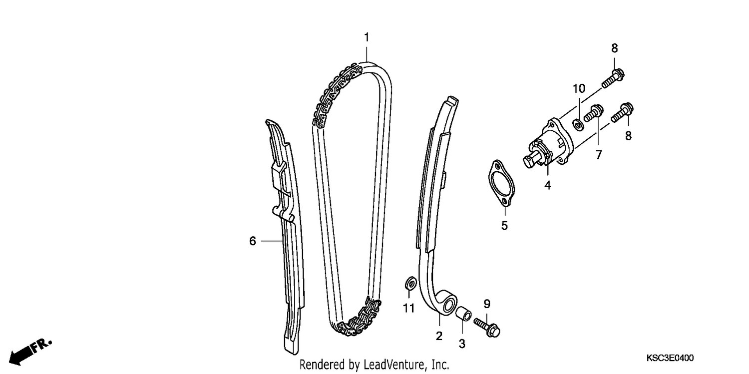 CAM CHAIN/TENSIONER