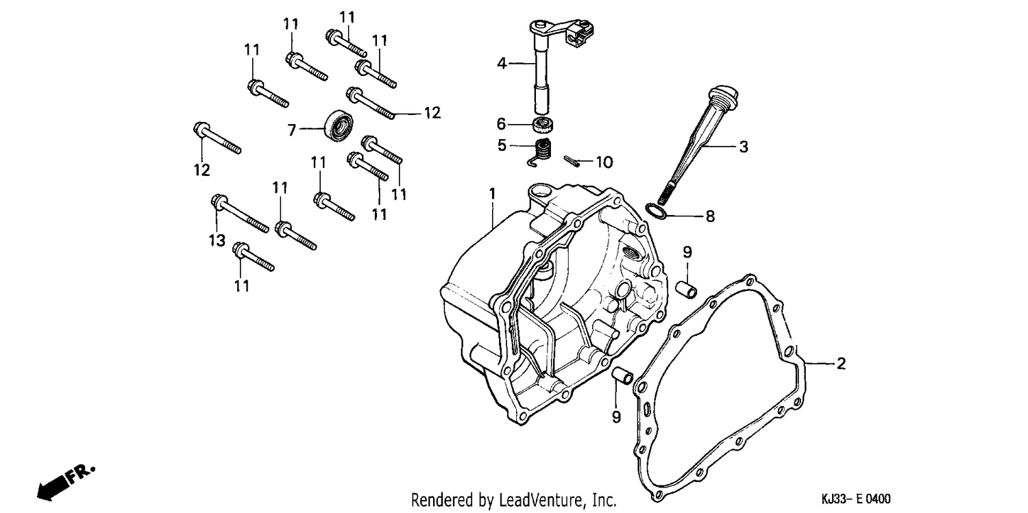 RIGHT CRANKCASE COVER