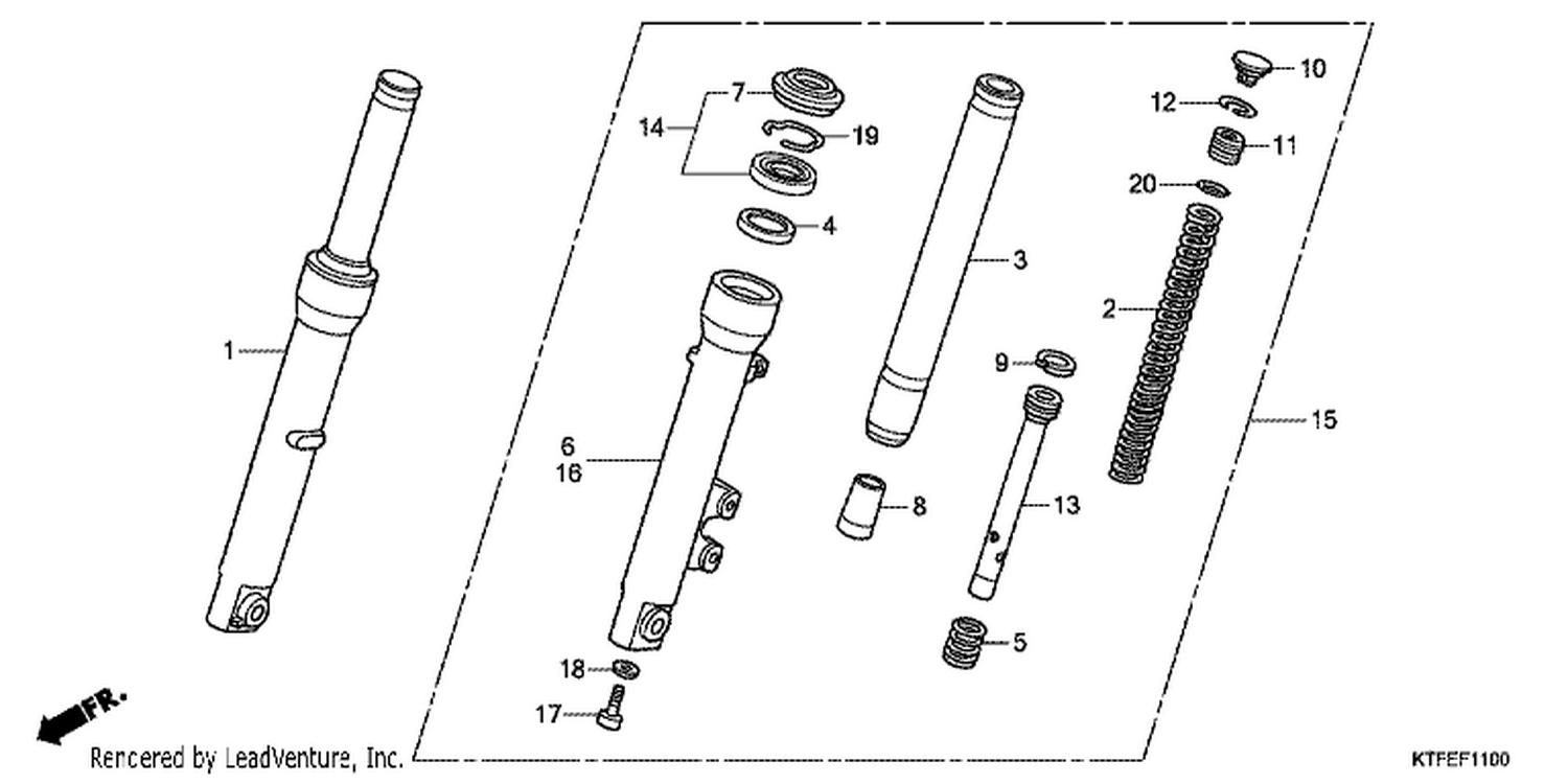  FRONT FORK