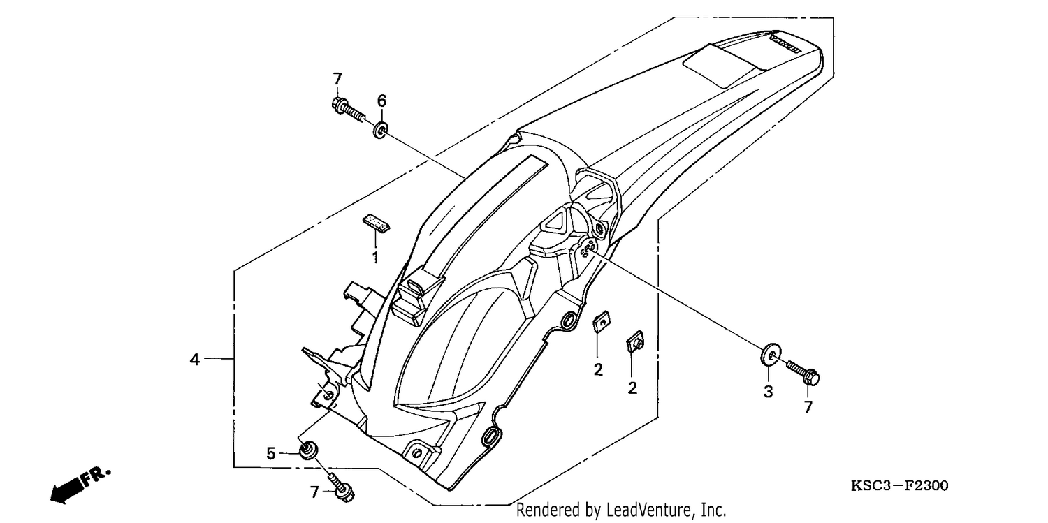 REAR FENDER