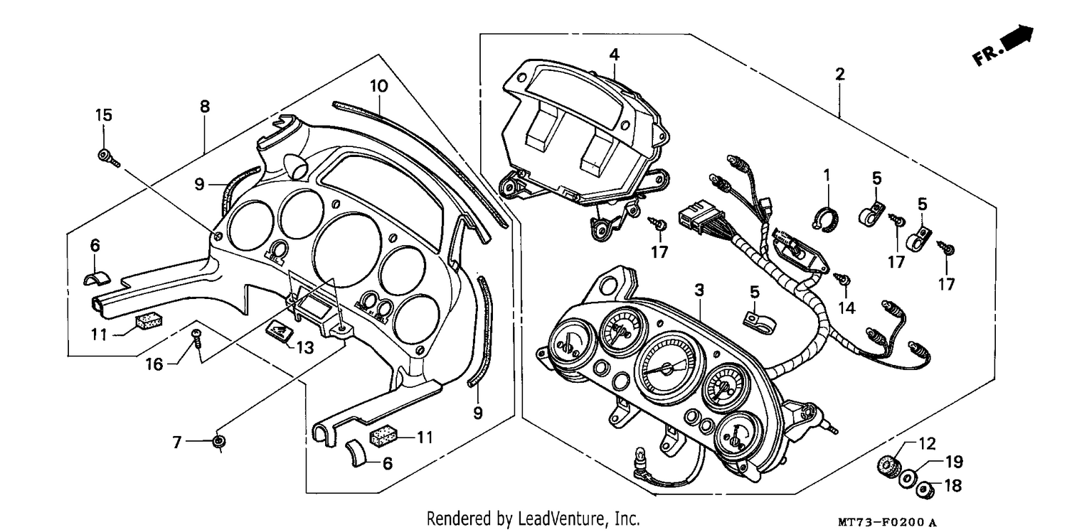 METER (ASSY.)/METER PANEL