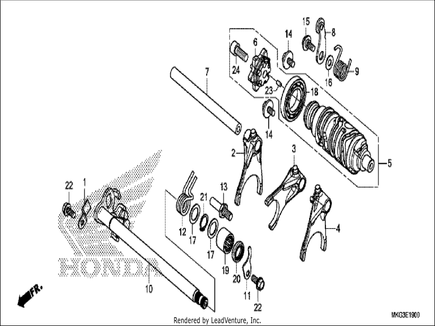  GEARSHIFT DRUM