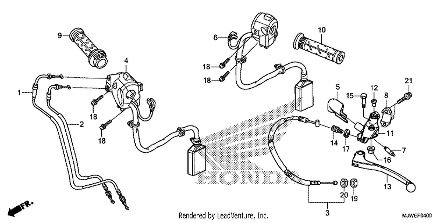  HANDLE LEVER/SWITCH/CABLE