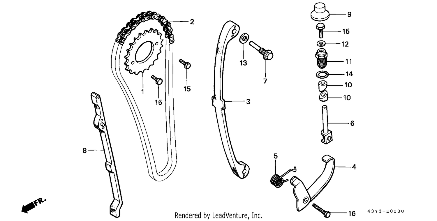 CAM CHAIN/TENSIONER