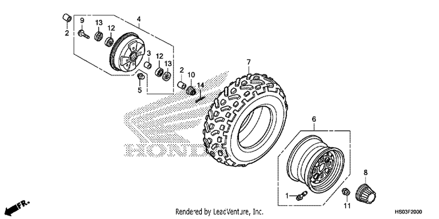  FRONT WHEEL