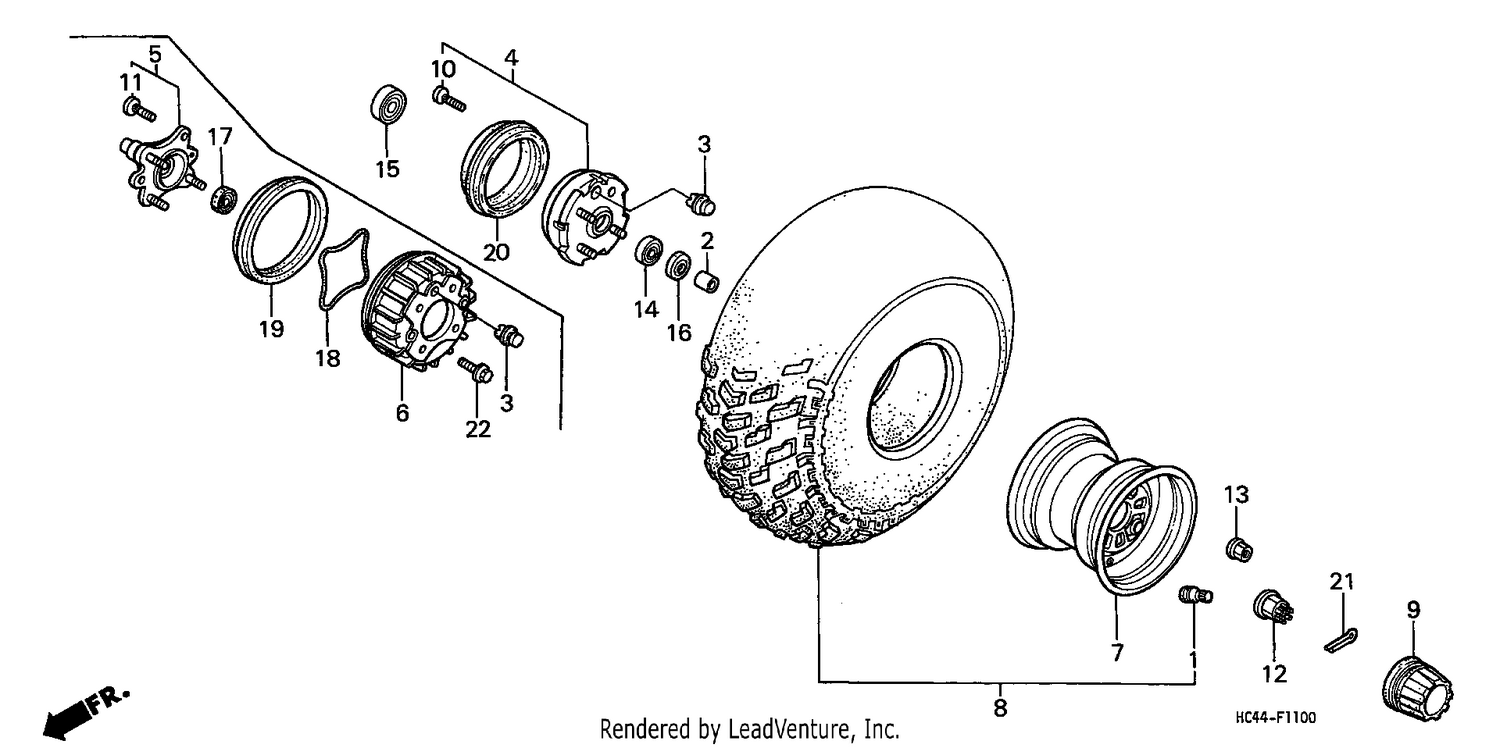 FRONT WHEEL
