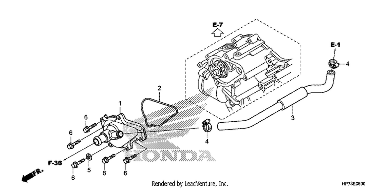  WATER PUMP COVER