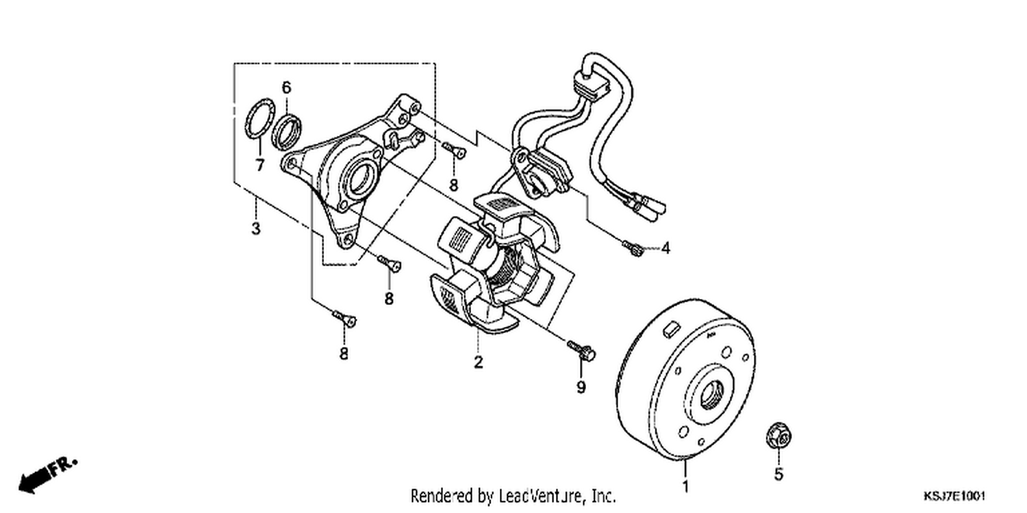  1 GENERATOR (CRF100F)