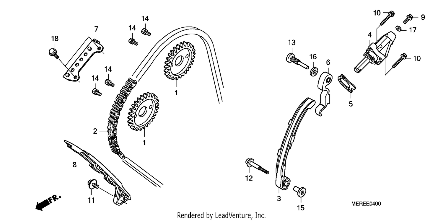 CAM CHAIN/TENSIONER