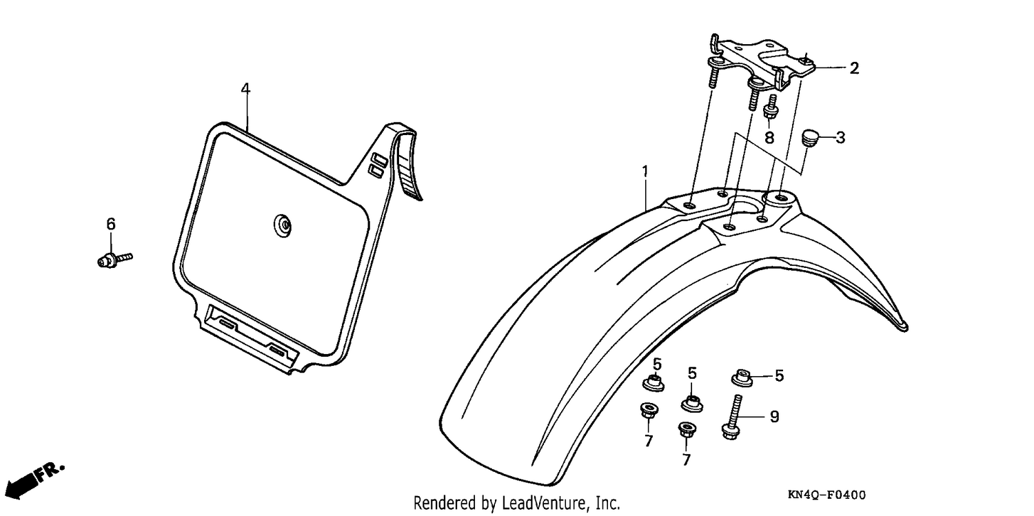 FRONT FENDER