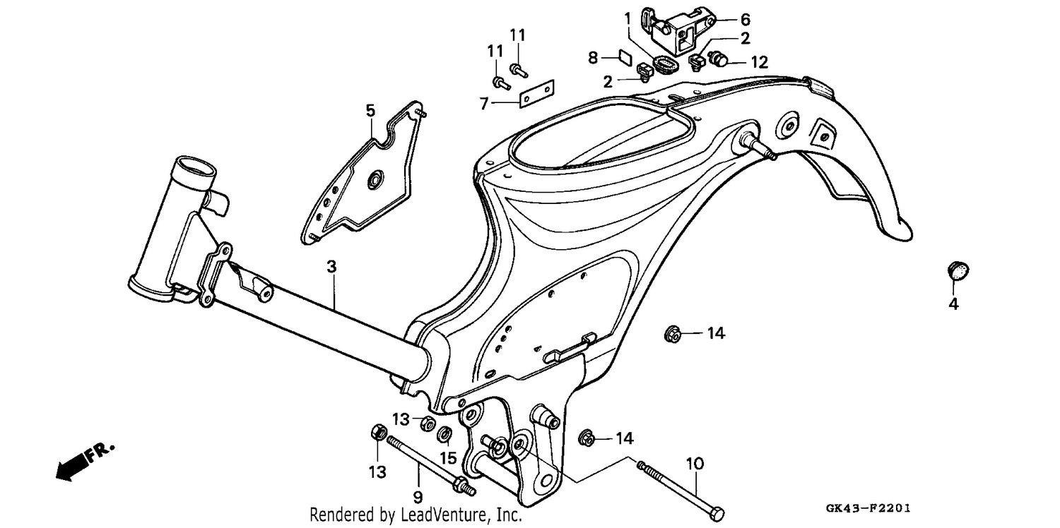 FRAME BODY (C50J/N)