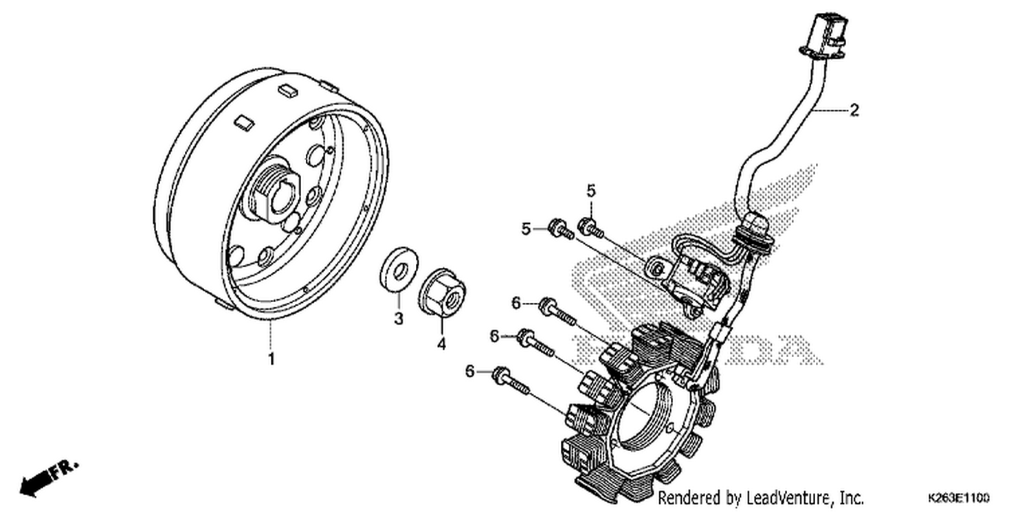  GENERATOR/ FLYWHEEL