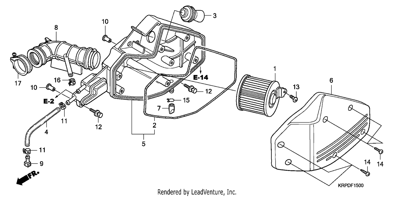 AIR CLEANER (SCV100F9-TU)