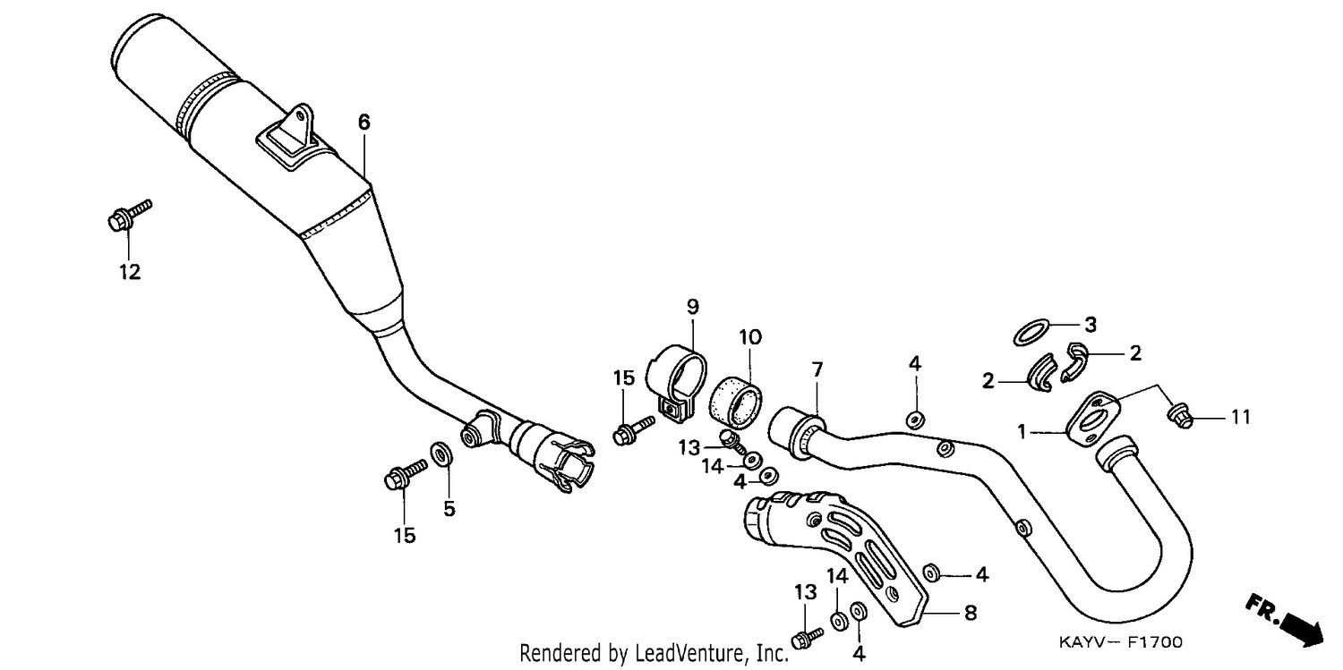 EXHAUST MUFFLER