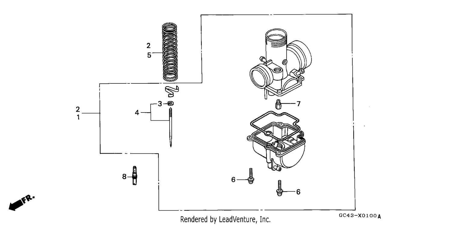 CARBURETOR OPTIONAL PARTS KIT