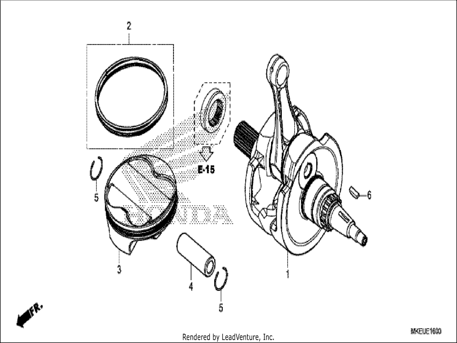  CRANKSHAFT/PISTON