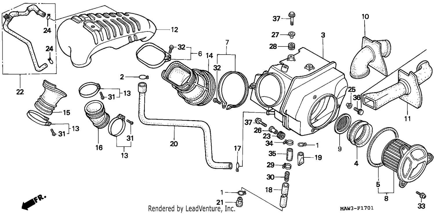 AIR CLEANER (AR/SW)