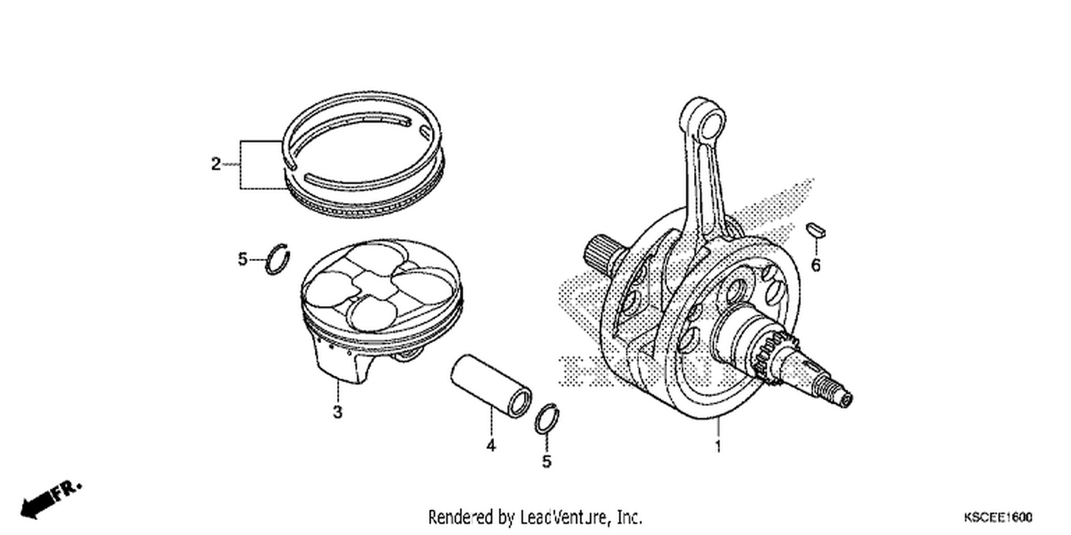  CRANKSHAFT/PISTON