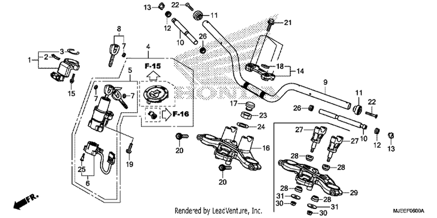  HANDLE PIPE/TOP BRIDGE
