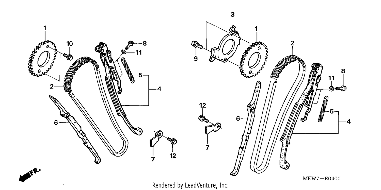 CAM CHAIN/TENSIONER