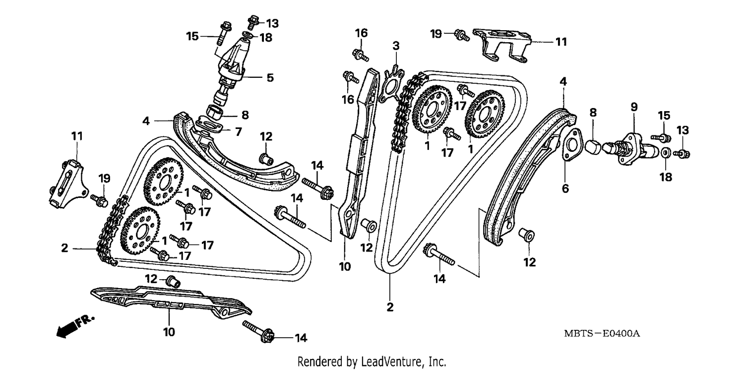 CAM CHAIN/TENSIONER