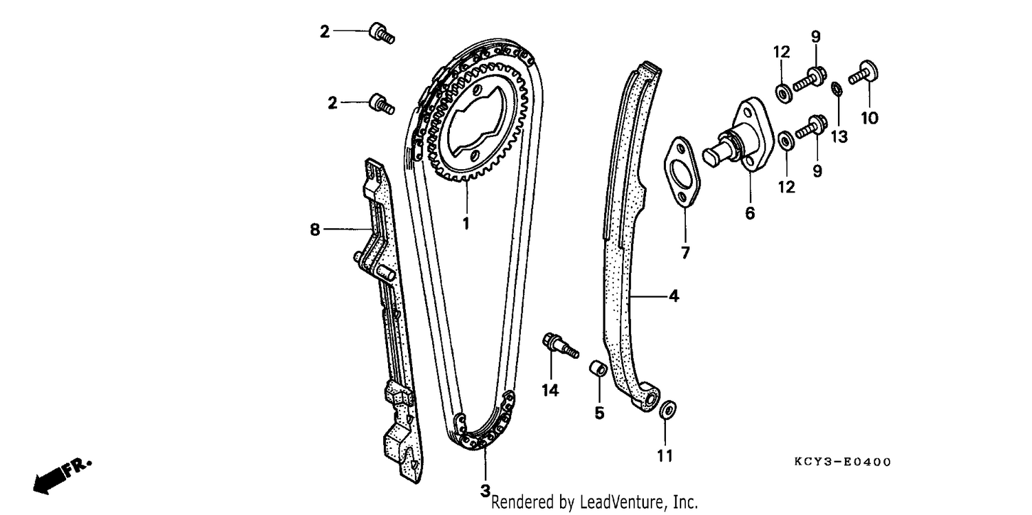 CAM CHAIN/TENSIONER