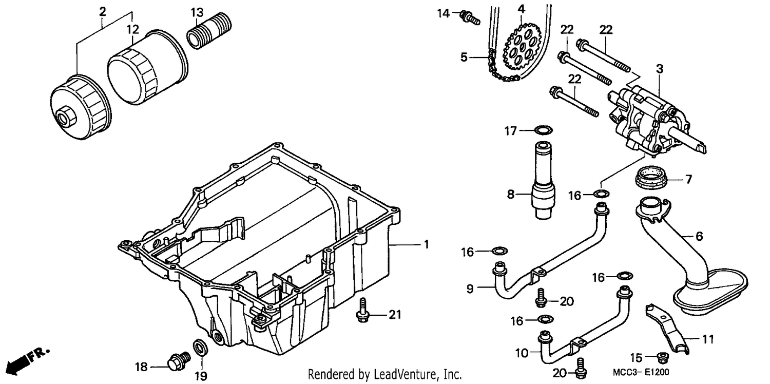 OIL PUMP/OIL PAN/ OIL FILTER