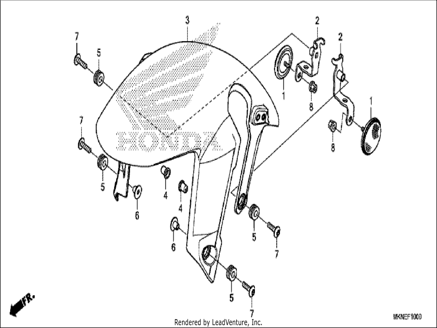  FRONT FENDER