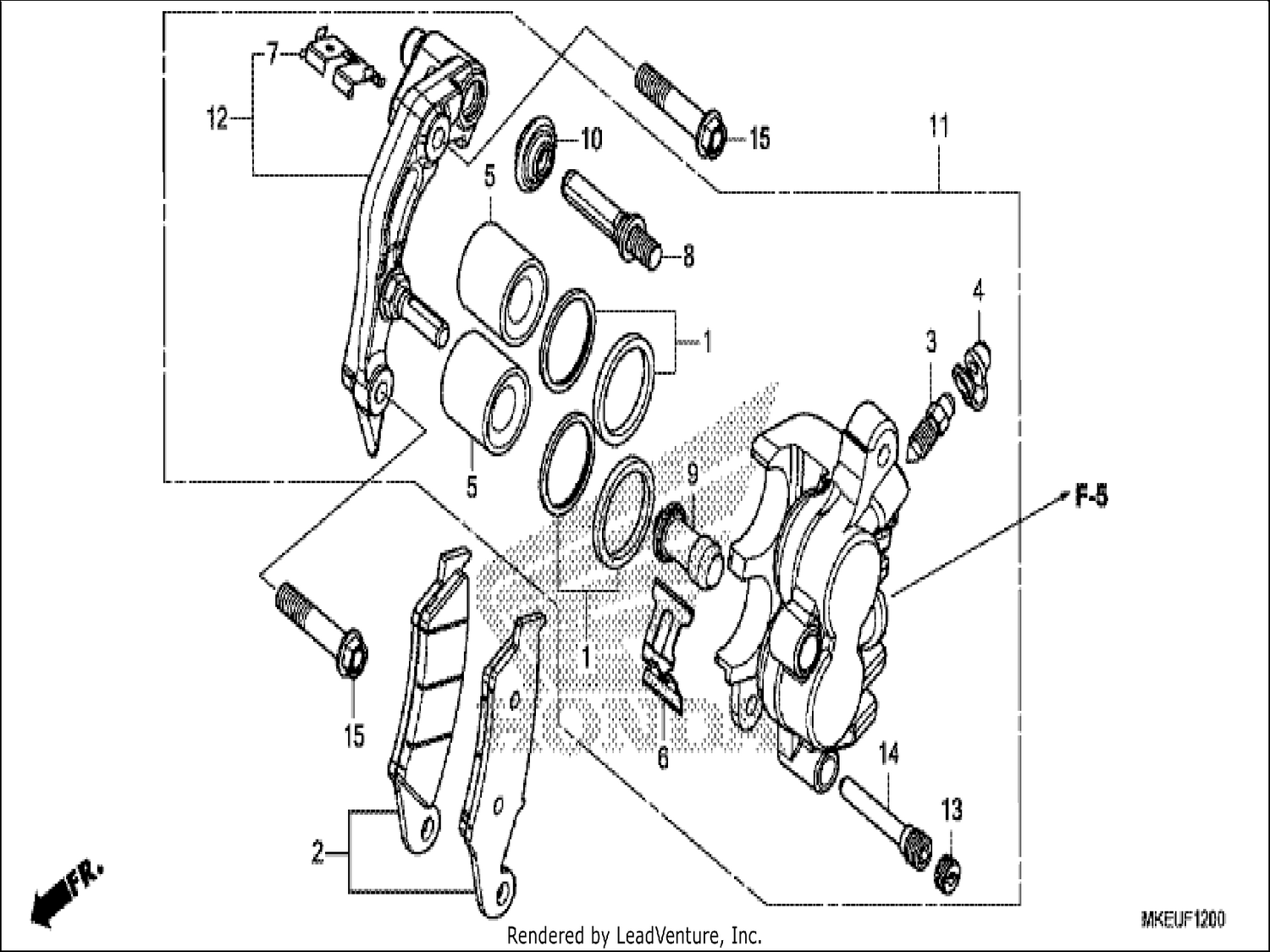 FRONT BRAKE CALIPER