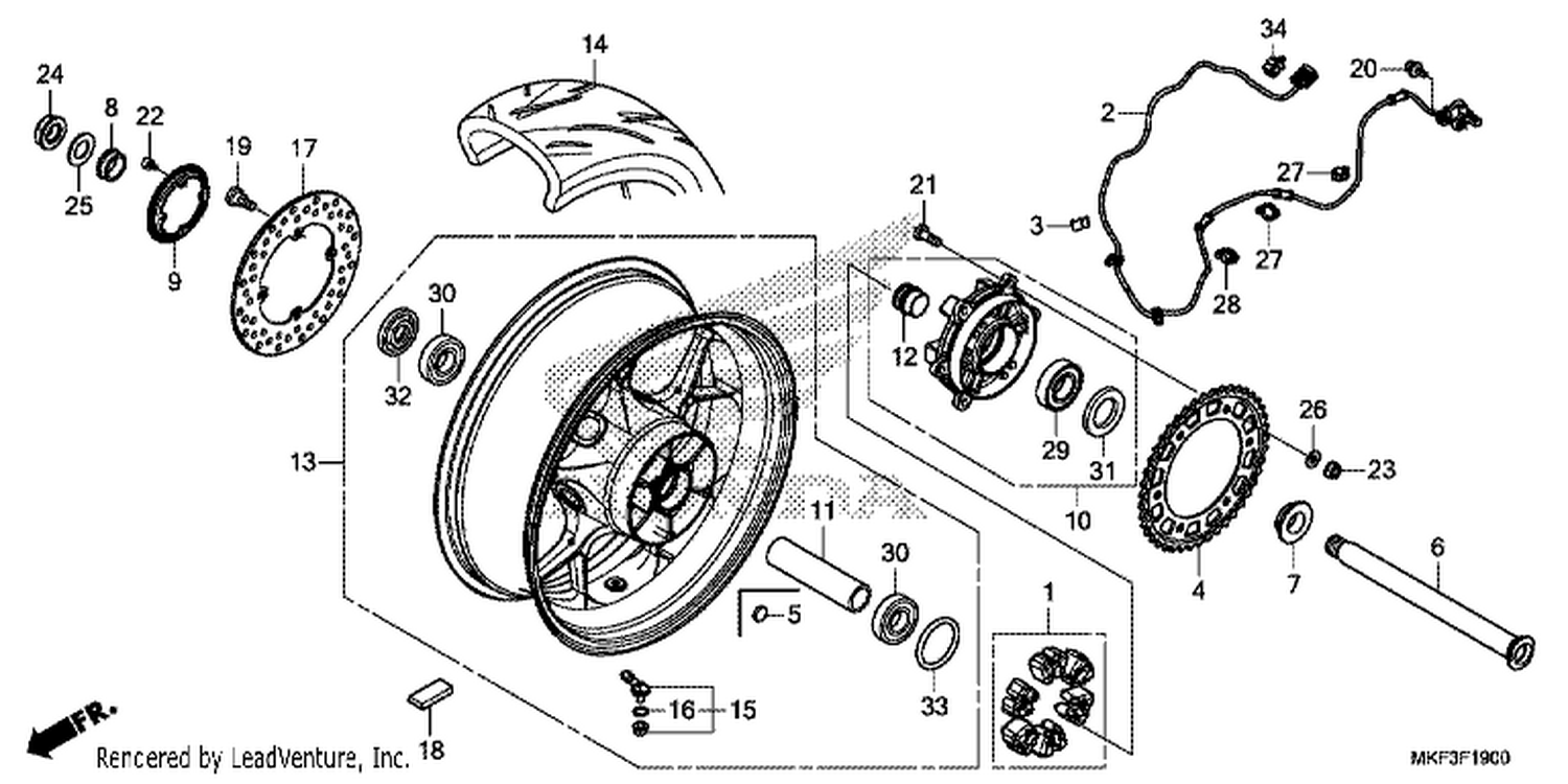  REAR WHEEL