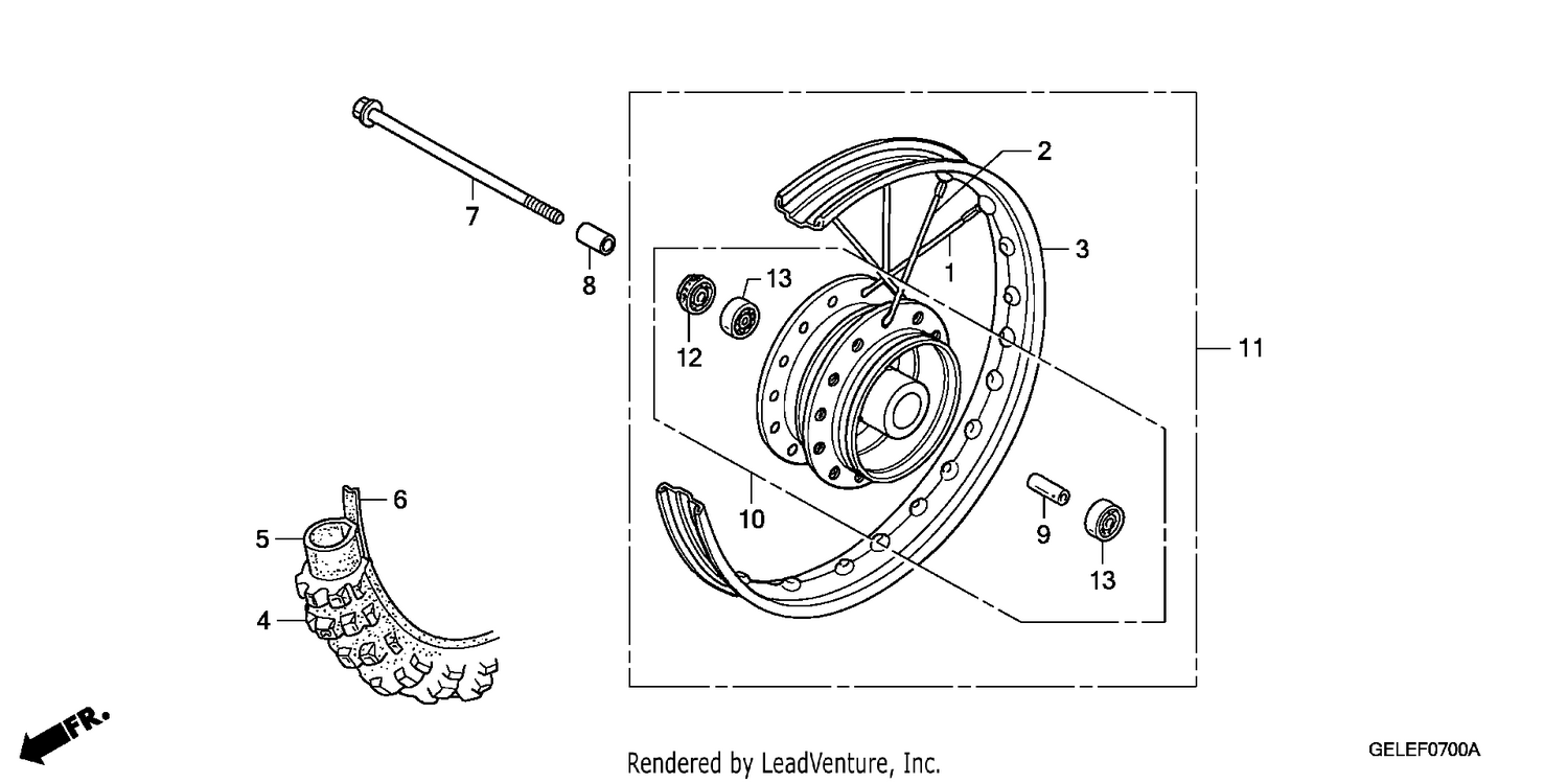FRONT WHEEL