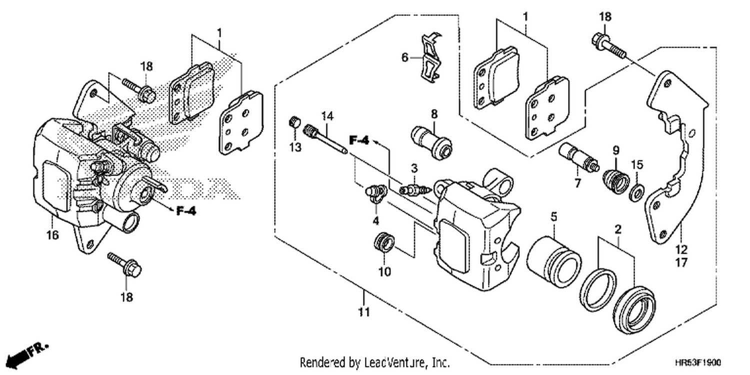  FRONT BRAKE CALIPER