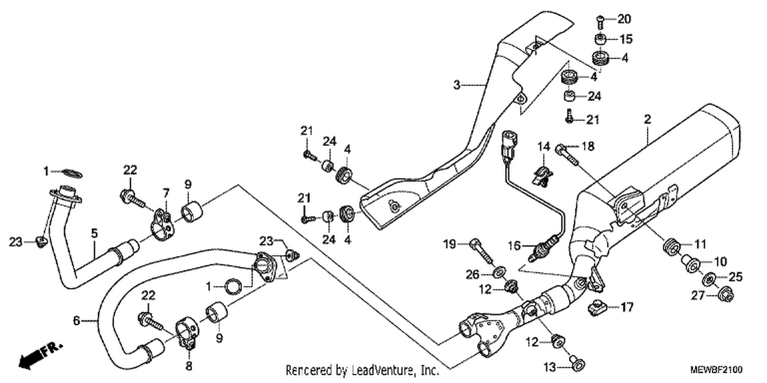  EXHAUST MUFFLER