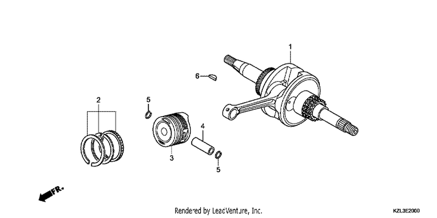  CRANKSHAFT/PISTON