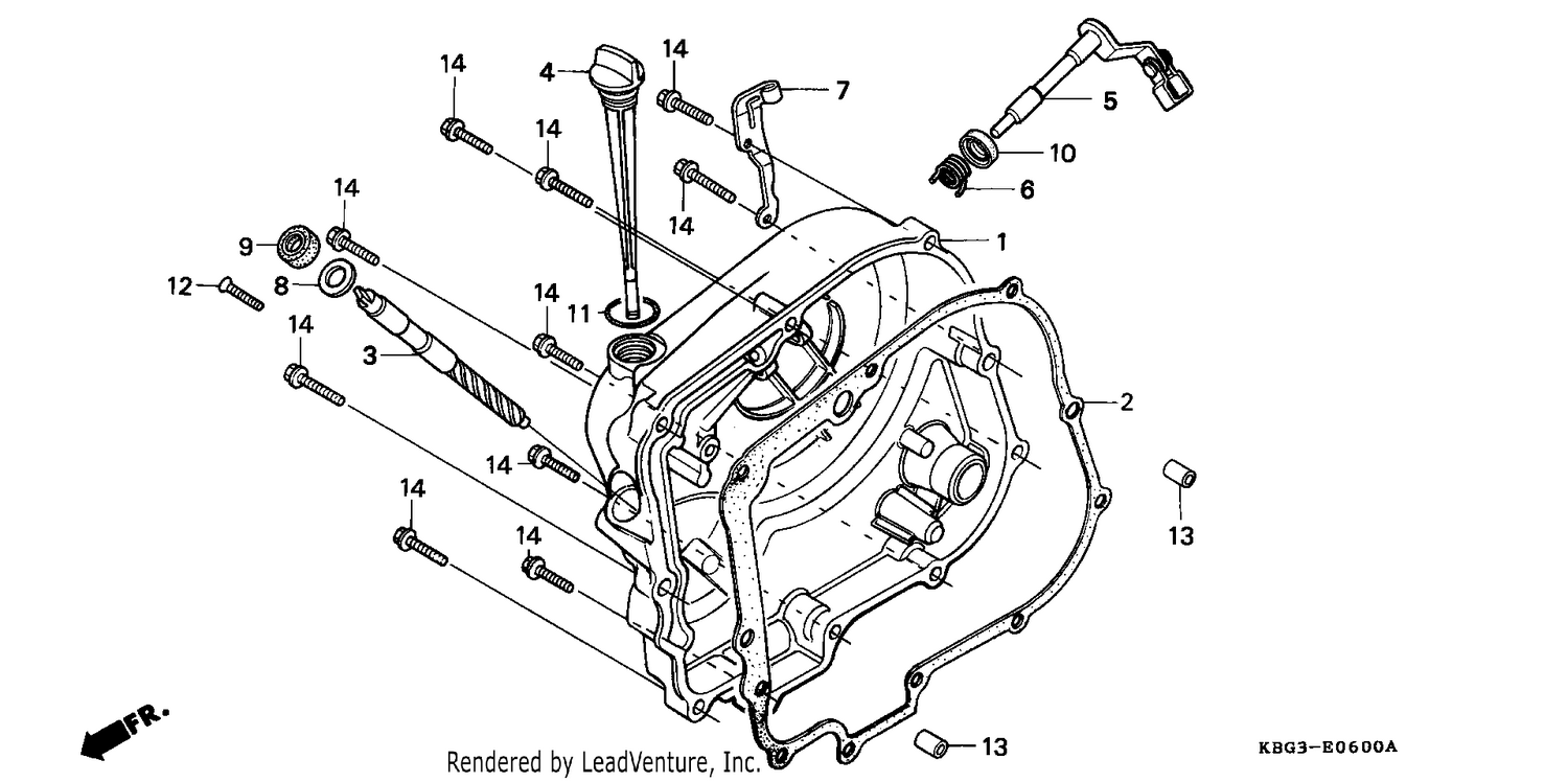 RIGHT CRANKCASE COVER