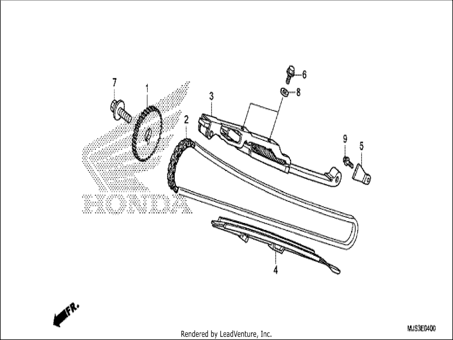  CAM CHAIN/TENSIONER