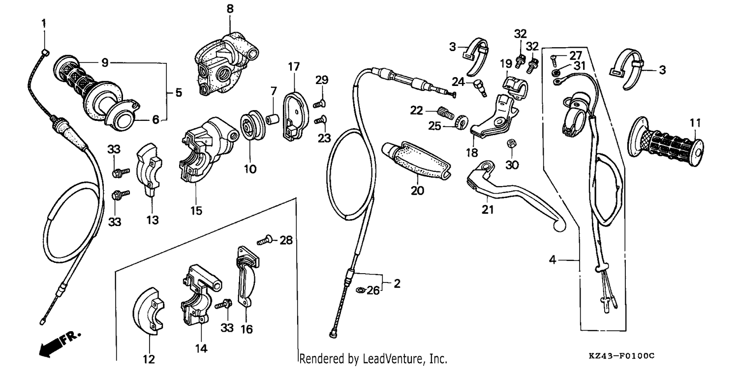 HANDLE LEVER/SWITCH/CABLE