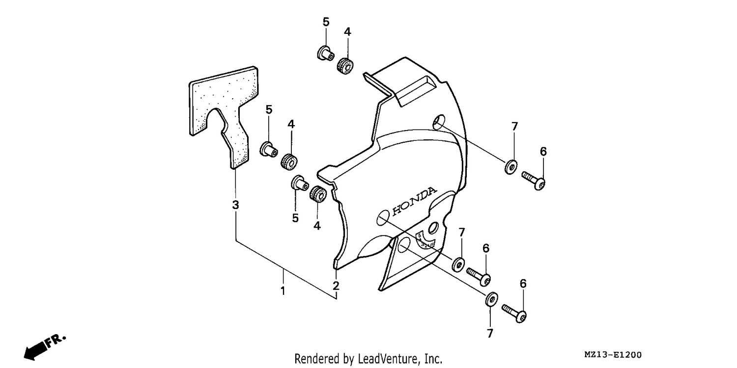LEFT SIDE COVER