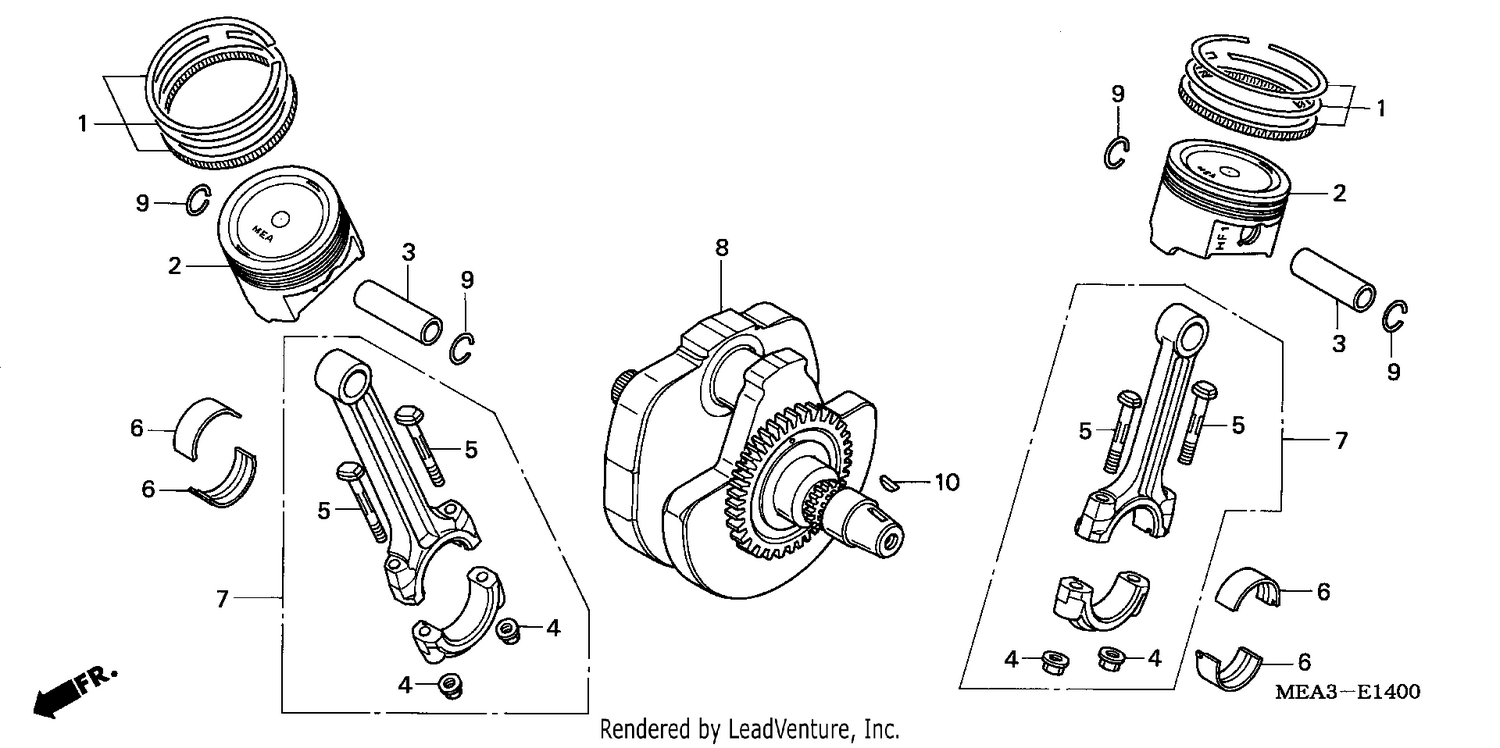 CRANKSHAFT/PISTON
