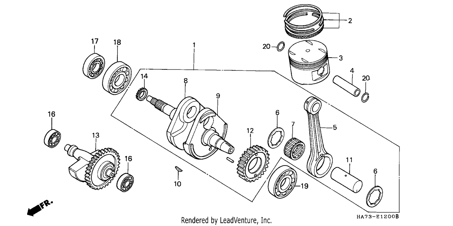 CRANKSHAFT/PISTON