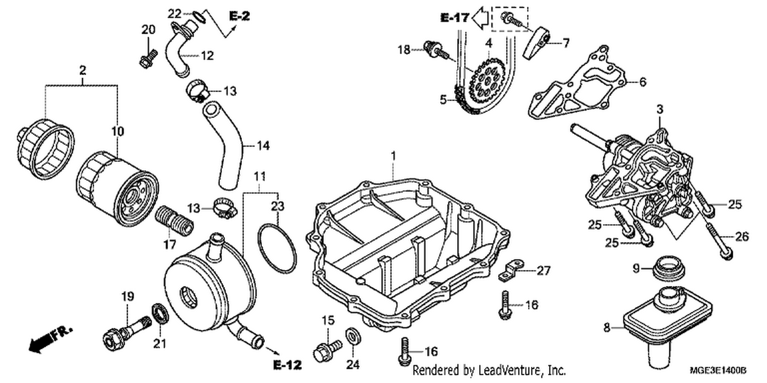  OIL PUMP (VFR1200F)