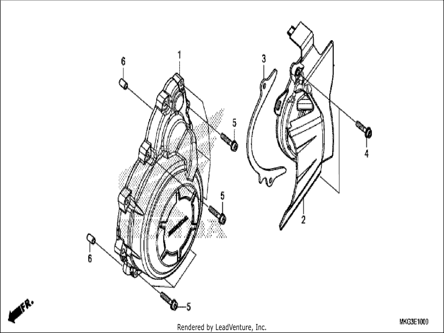  A.C. GENERATOR COVER